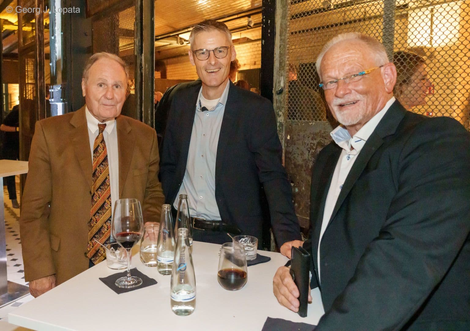 Die vivida bKK unter sich: Jürgen Beetz, Siegfried Gänsler und Peter Witt (v.l.n.r.)