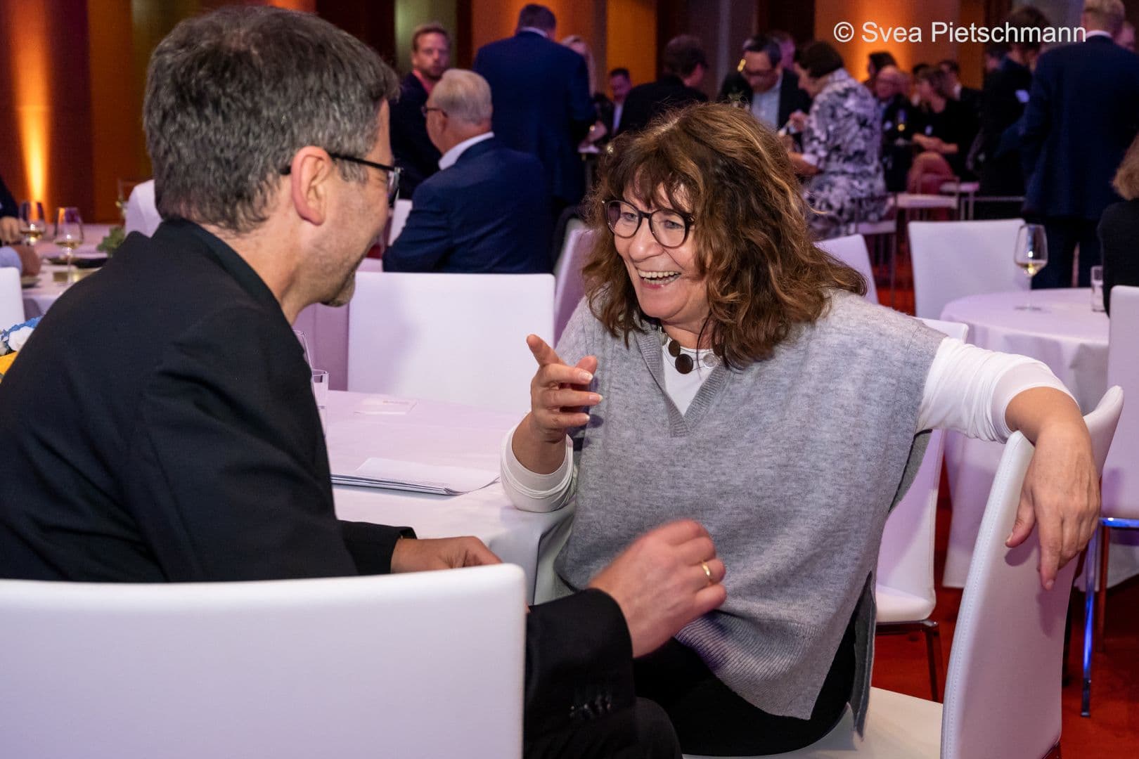 Eine gut gelaunte Martina Stamm-Fibich MdB (SPD)
