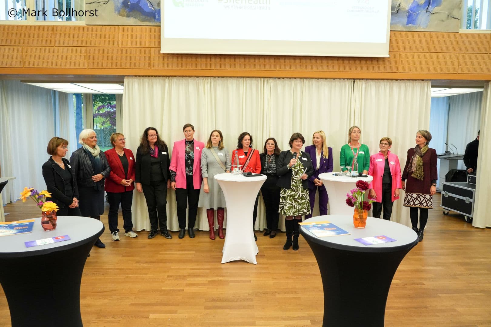 Die Organisatorinnen des Parlamentarischen Abends der Frauen