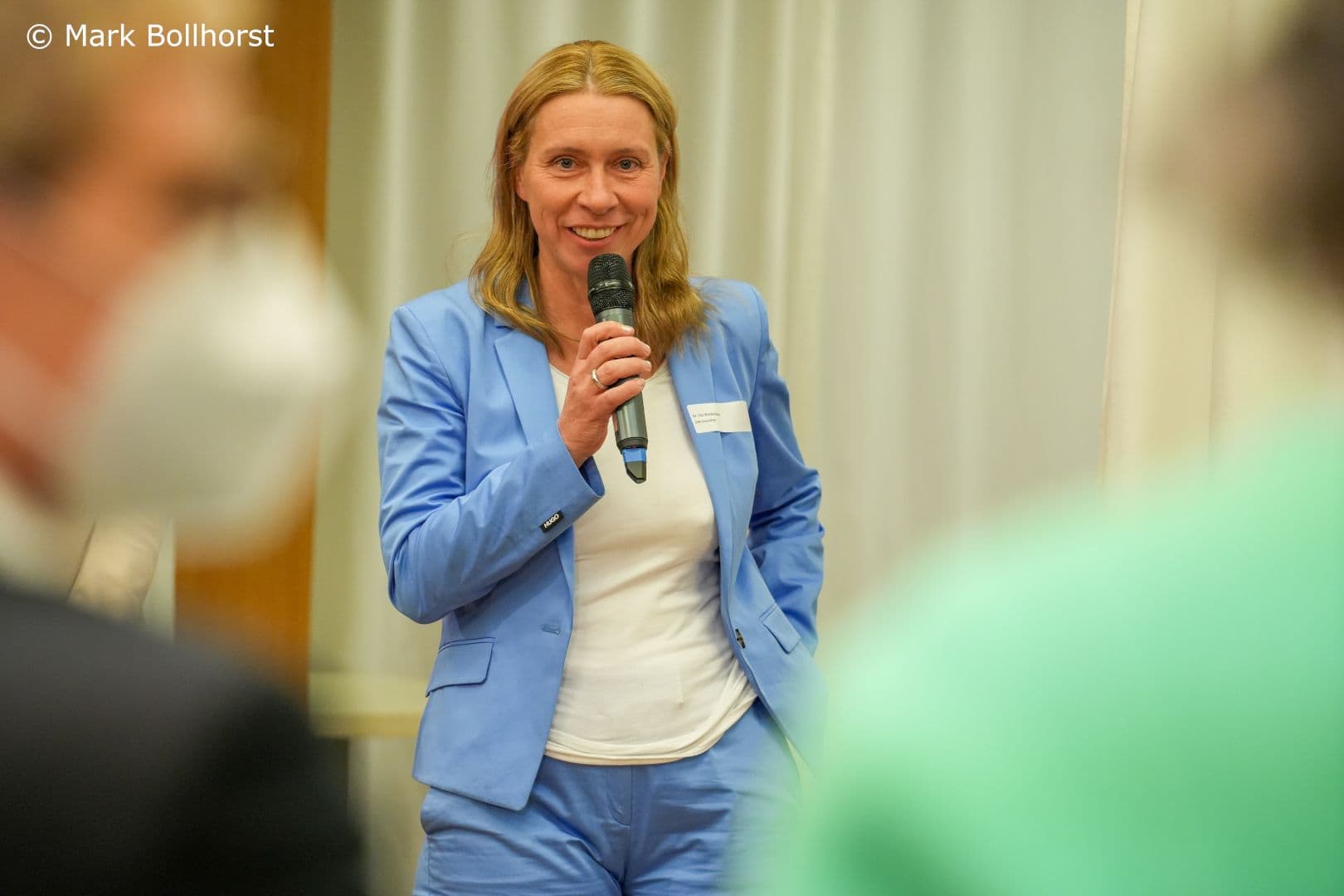 Ute Wiedemann (DAK-Gesundheit) bei ihrem Statement
