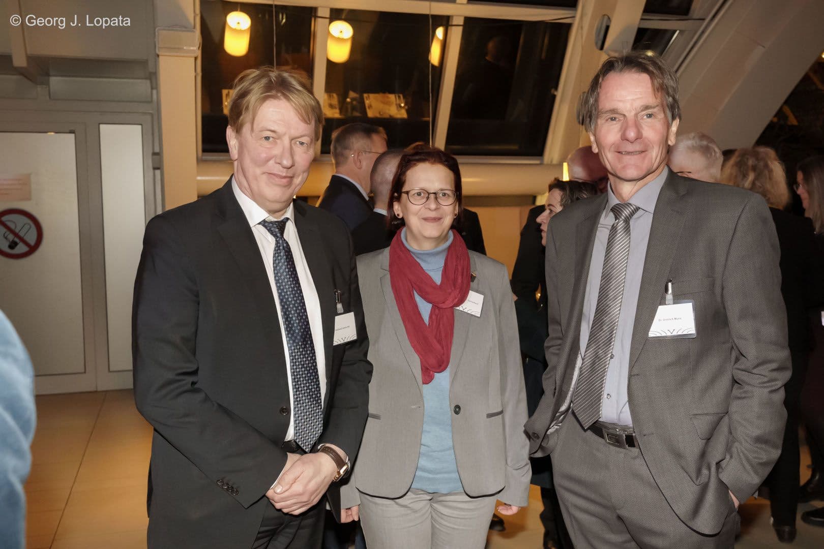 Gebhard Hentschel (DPtV), Ilona Köster-Steinebach und Dietrich Munz (beide BPtK) (v.l.n.r.)