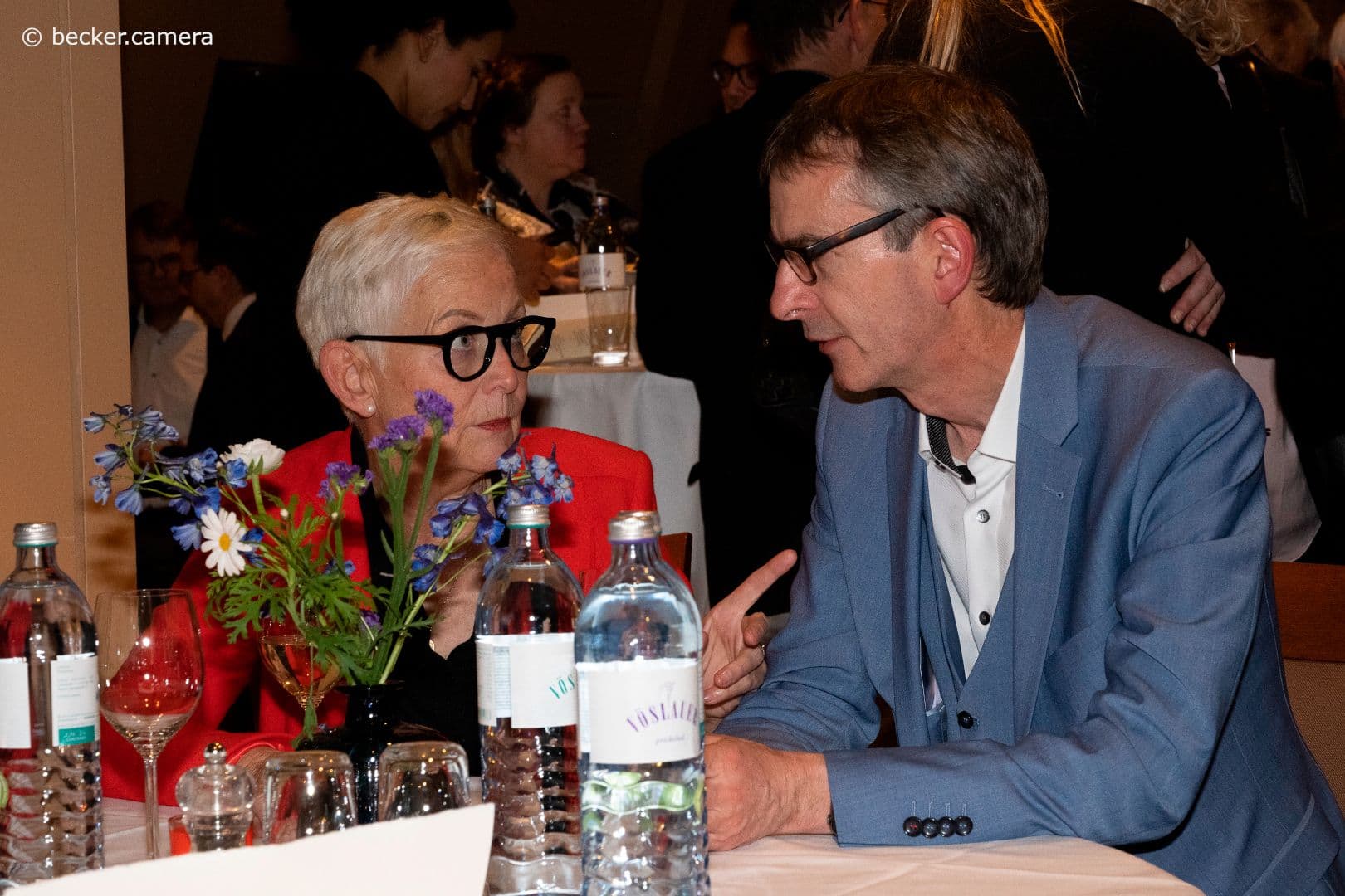 Ellen Lundershausen (Landesärztekammer Thüringen) und Ulrich Langenberg (Bundesärztekammer)