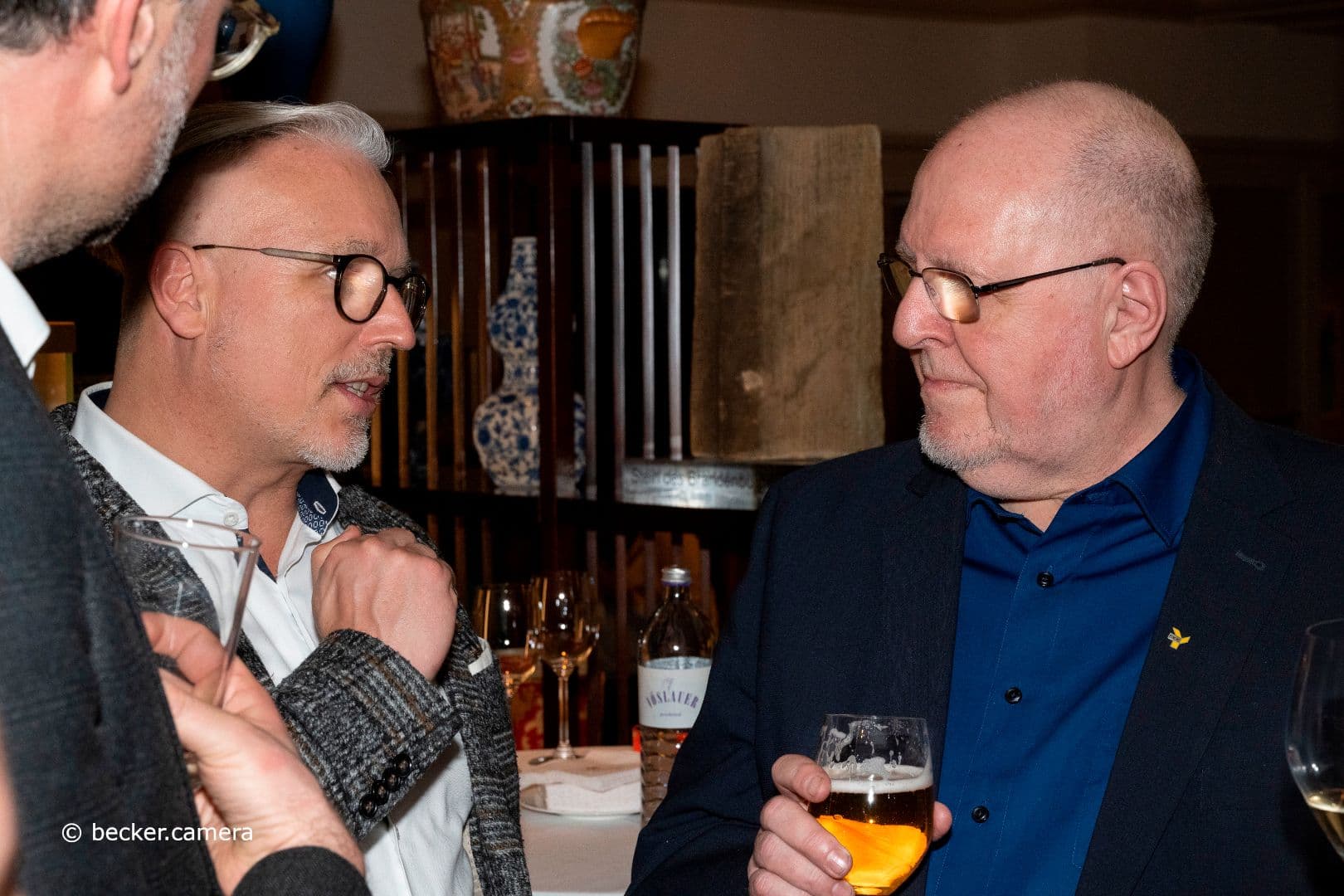 Christoph Weinrich (KBV) und Franz Knieps (BKK Dachverband) (r.)