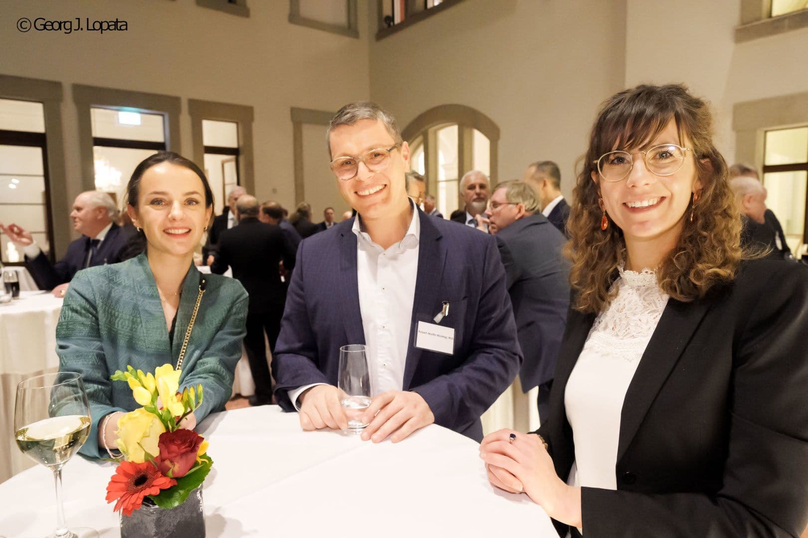 Wencke Rüsenberg (Büro Dietrich Monstadt MdB), Robert-Martin Montag MdL (FDP, Thüringen), Sophie Kloppenburg (BZÄK) (v.ln.r.)