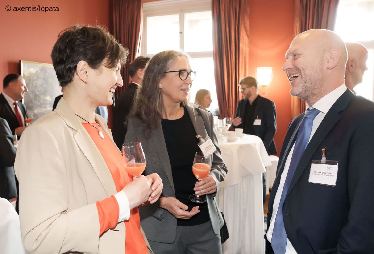 Bettina Redert (BMG), Ute Repschläger (IFK), Markus Algermissen (BMG) (v.l.n.r.)