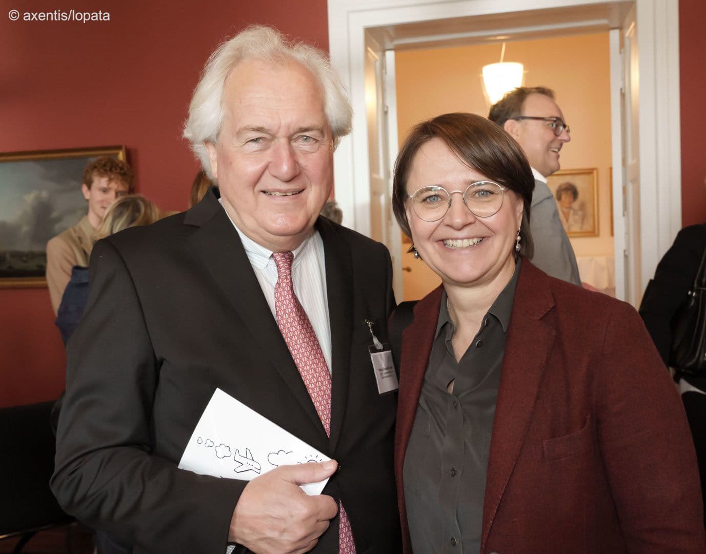 Kennen und schätzen sich schon sehr lange: Heinz Christian Esser (SHV) und Annette Widmann-Mauz MdB (CDU/CSU)