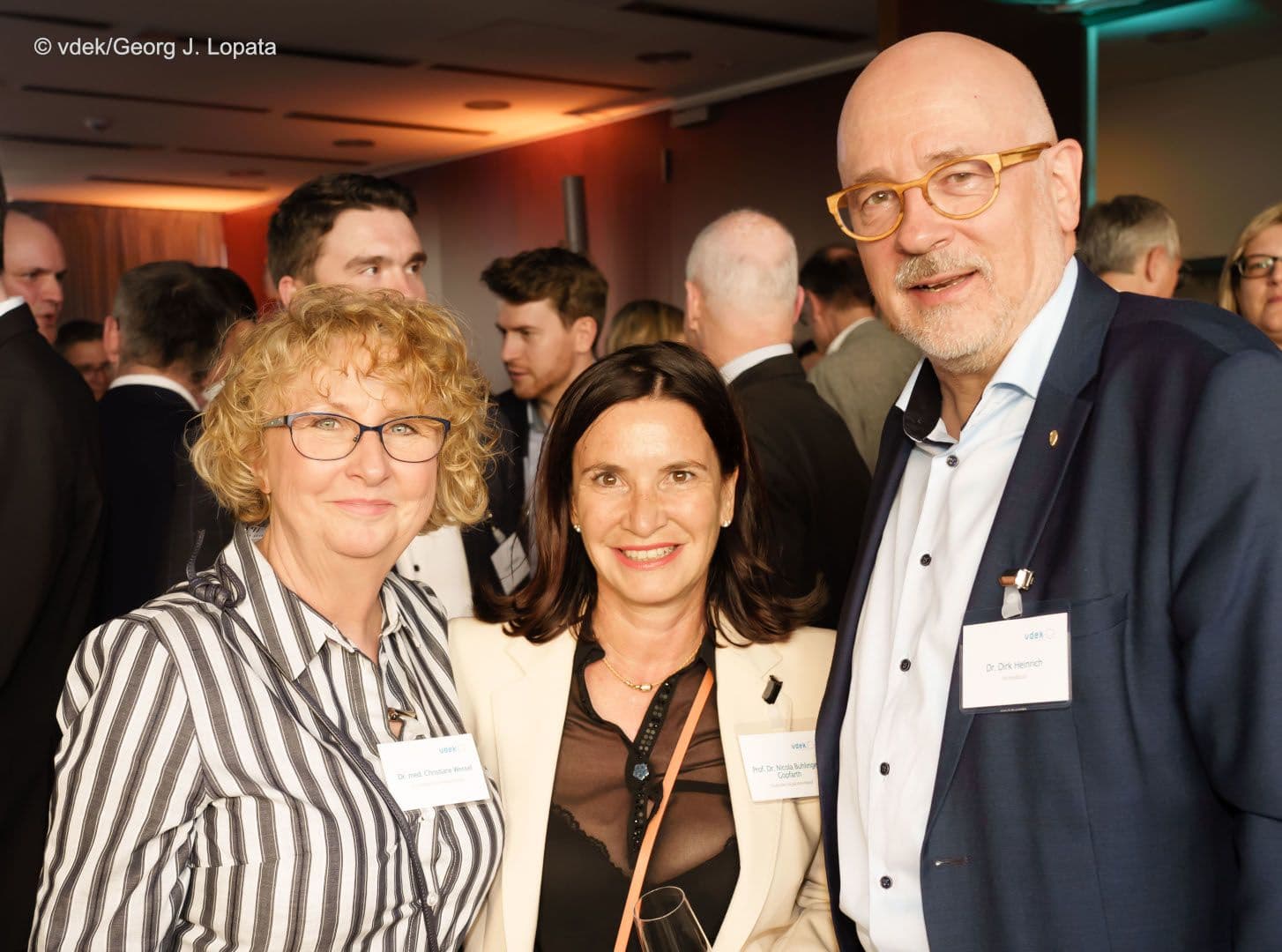 Ärzte unter sich mit Christiane Wessel (KV Berlin), Nicola Buhlinger-Göpfarth (Deutscher Hausärzteverband), Dirk Heinrich (SpiFa) (v.l.n.r.)