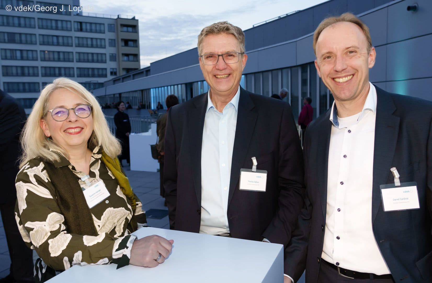 Die drei von der TK: Susanne Hertzer, Thomas Ballast, Daniel Cardinal (v.l.n.r.)