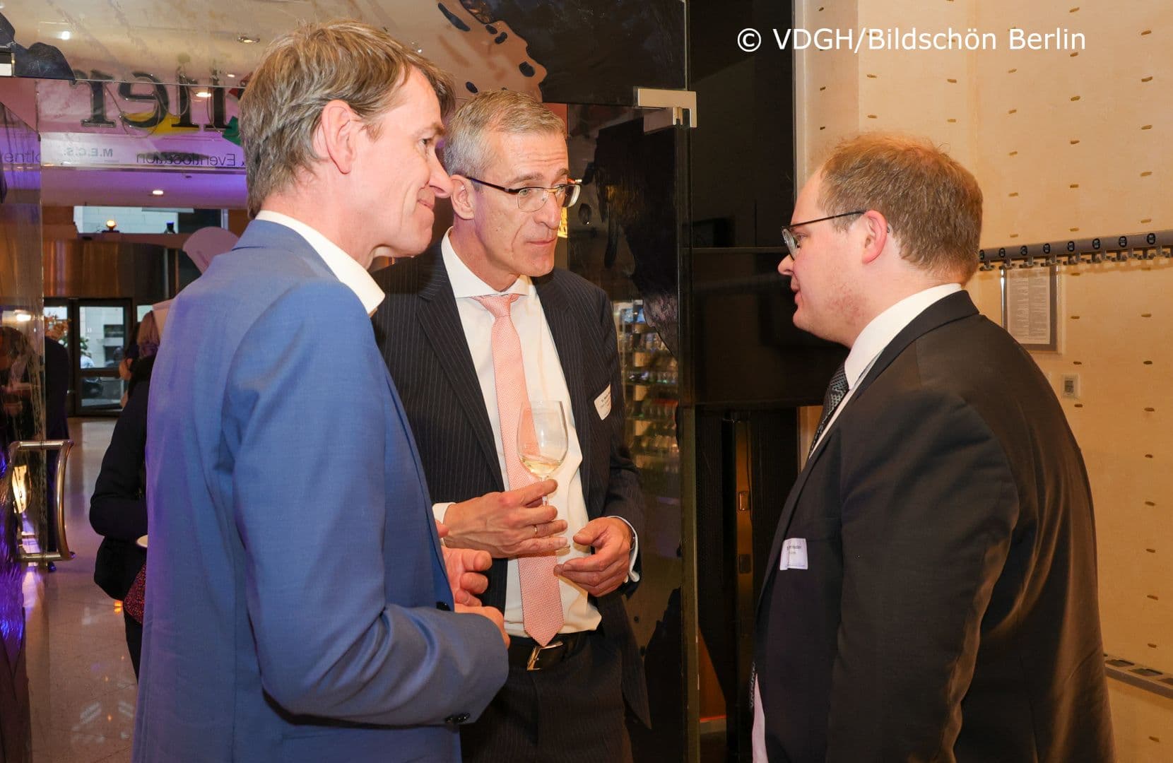Henning Menke (Hamilton), Martin Walger (VDGH), Robert Haustein (Abbott) (v.l.n.r.)