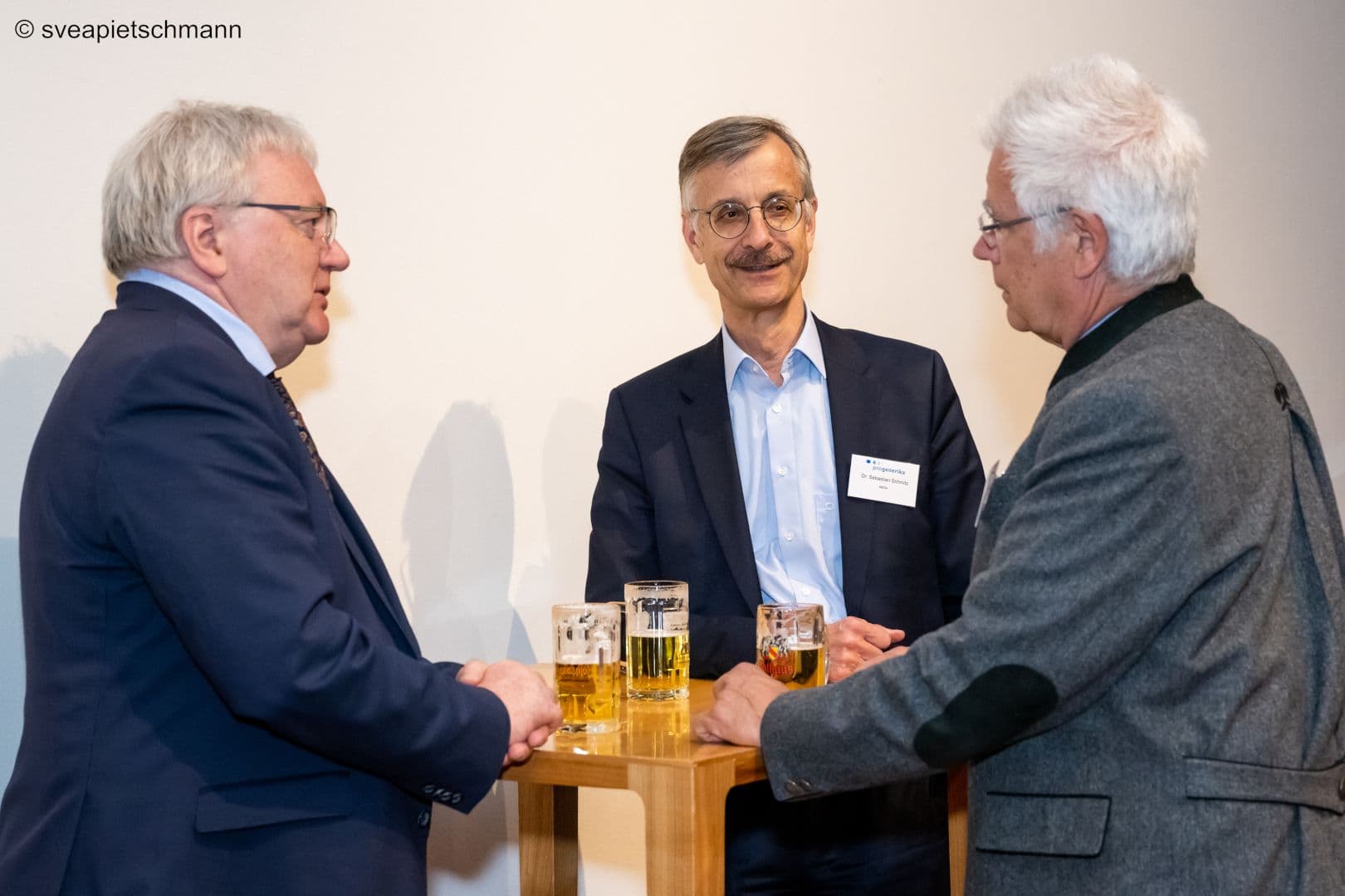 Die ABDA unter sich mit Mathias Arnold, Sebastian Schmitz und Thomas Benkert (v.l.n.r.)