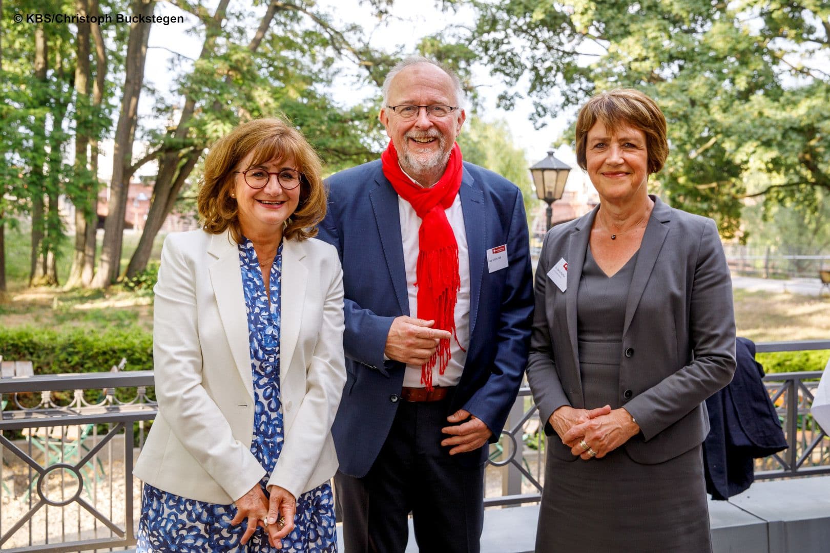 Bettina am Orde (KBS), Axel Schäfer MdB (SPD) und Doris Pfeiffer (GKV-Spitzenverband) (v.l.n.r.)