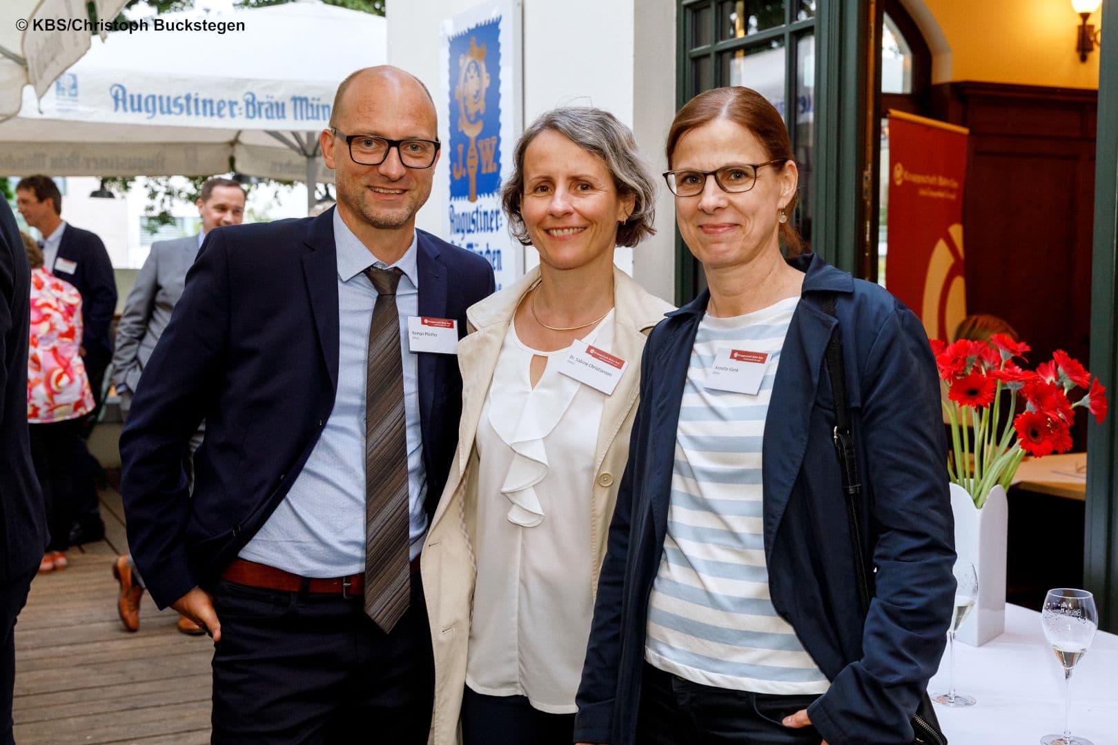Roman Pfeiffer, Sabine Christiansen, Annette Klank (alle BMAS) (v.l.n.r.)
