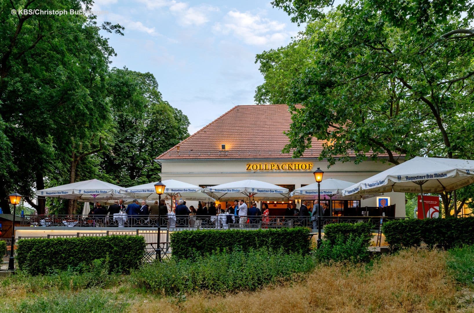 Der Zollpackhof in Berlin ist in diesem Jahr Ort des Sommerfestes der Knappschaft.