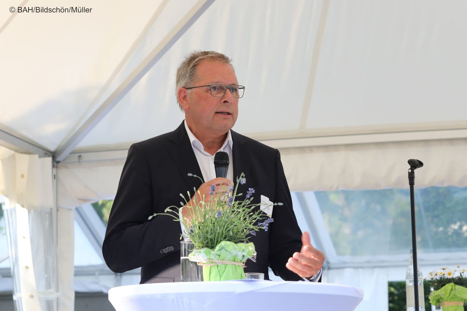 Karl Broich (BfArM) bei seiner Rede