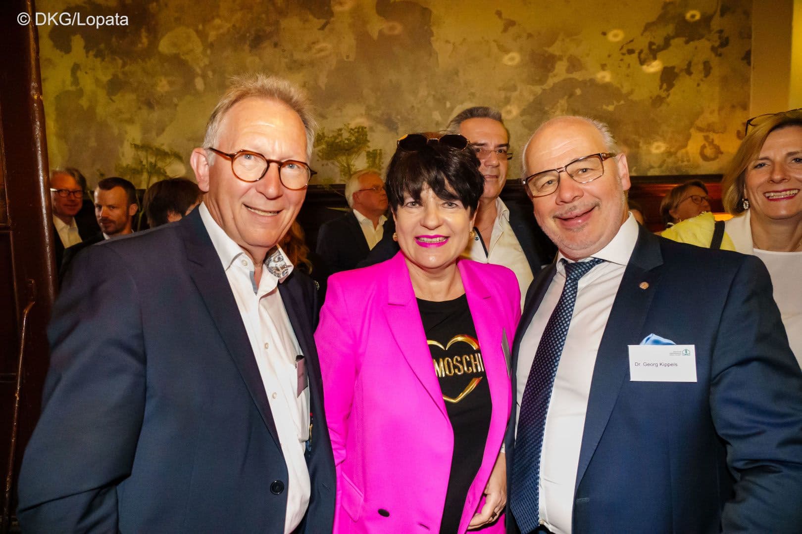 Sie verstehen sich: Erwin Rüddel MdB (CDU), Christine Aschenberg-Dugnus MdB (FDP), Georg Kippels MdB (CDU) (v.l.n.r.)