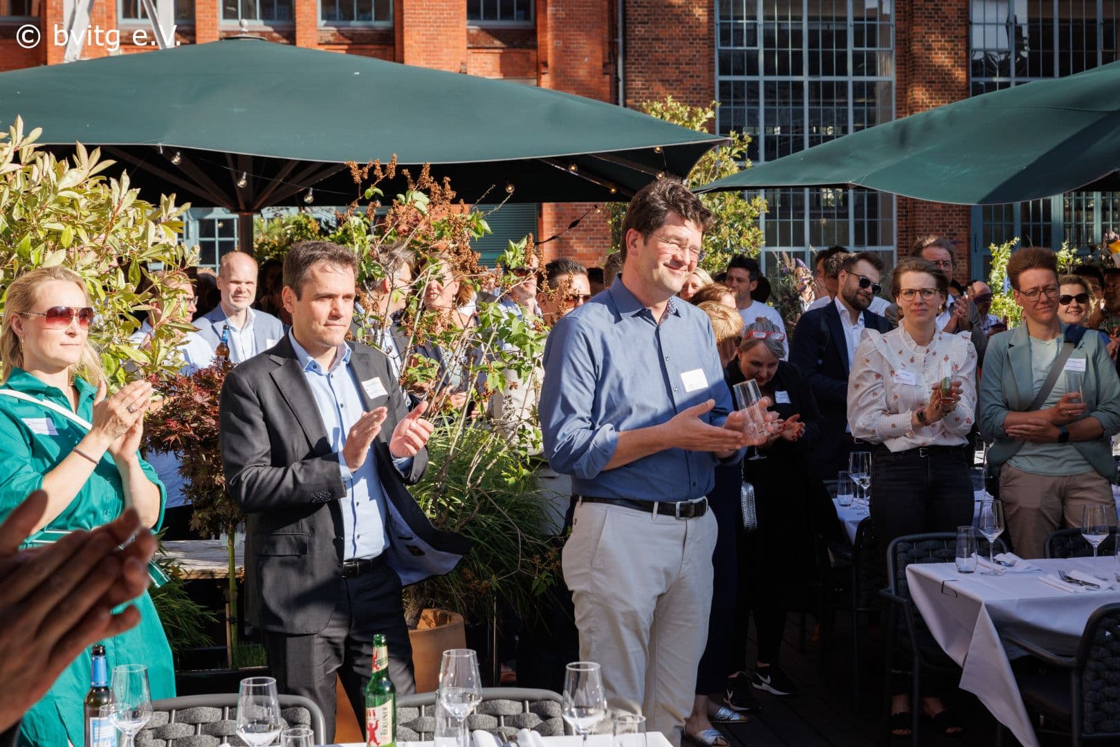Sonne satt für die Gäste