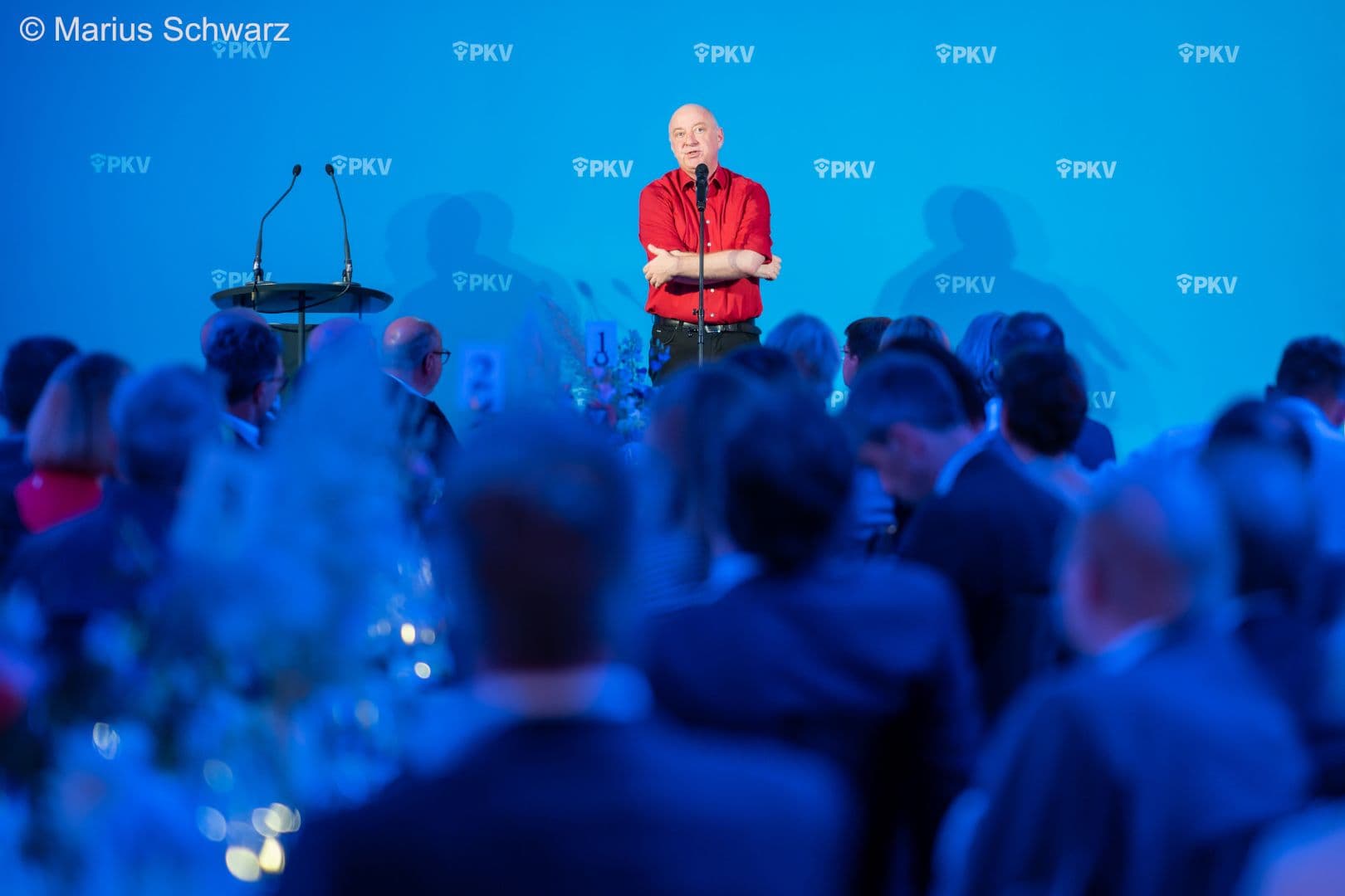 Der Berliner Kabarettist Horst Evers