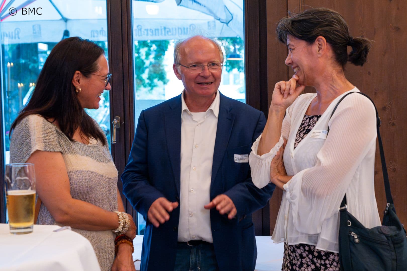 Viktoria Stein (VM Partners Integrating Health and Care), Volker Amelung (MHH Hannover), Helen Schierbeck-Hansen (Dänische Botschaft Berlin) (v.l.n.r.)