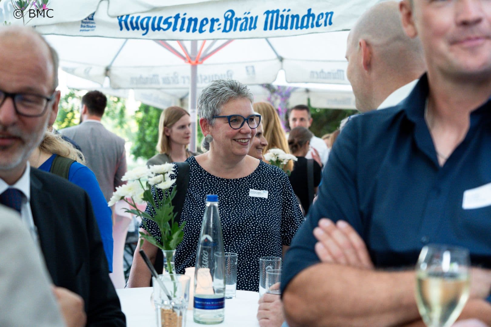Ist gut gelaunt: Christine Vogler (DPR)
