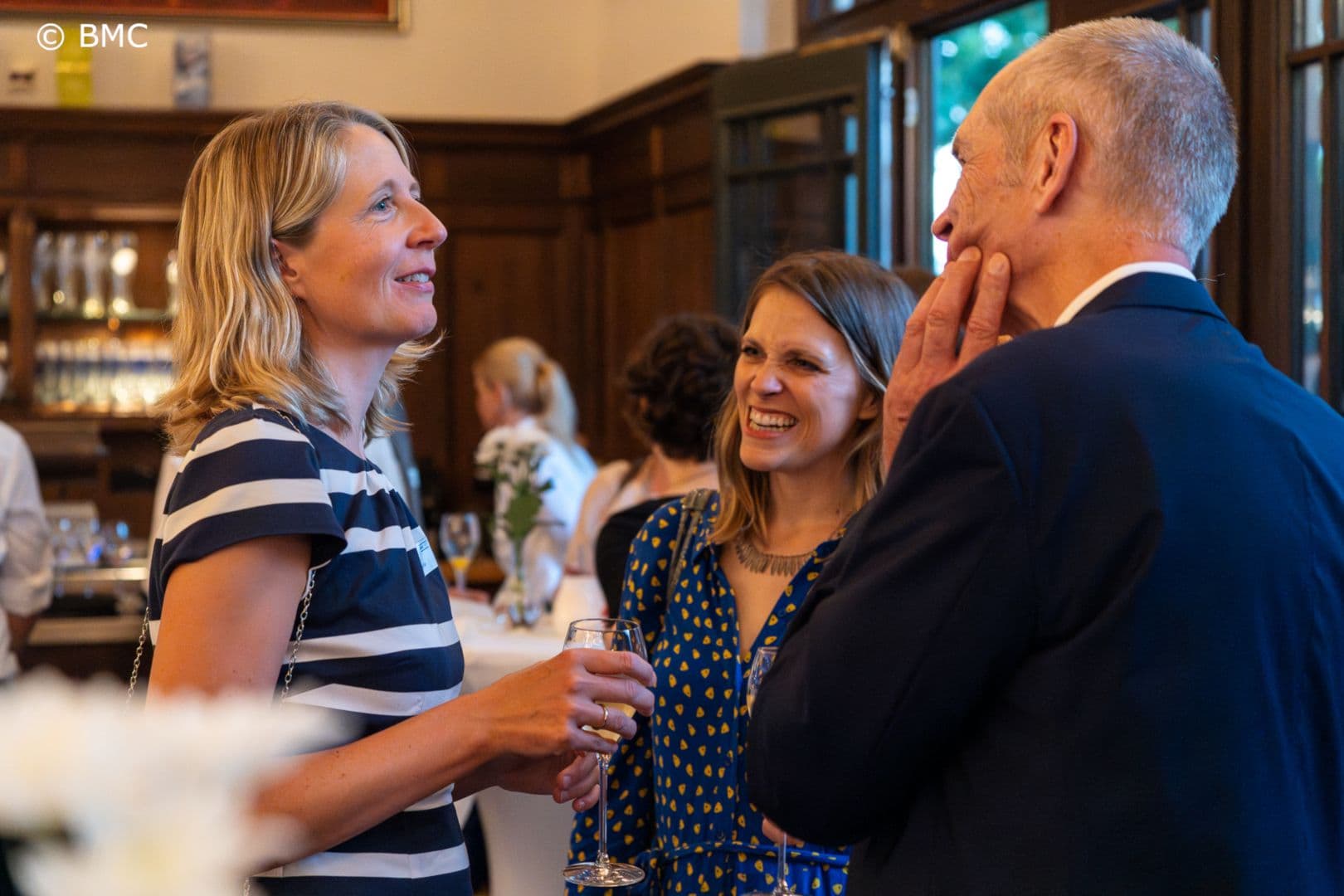 Susanne Ozegowski (BMG), Johanna Nüsken (BMC) und Ralf Sjuts (ehemals BMC) (v.l.n.r.)