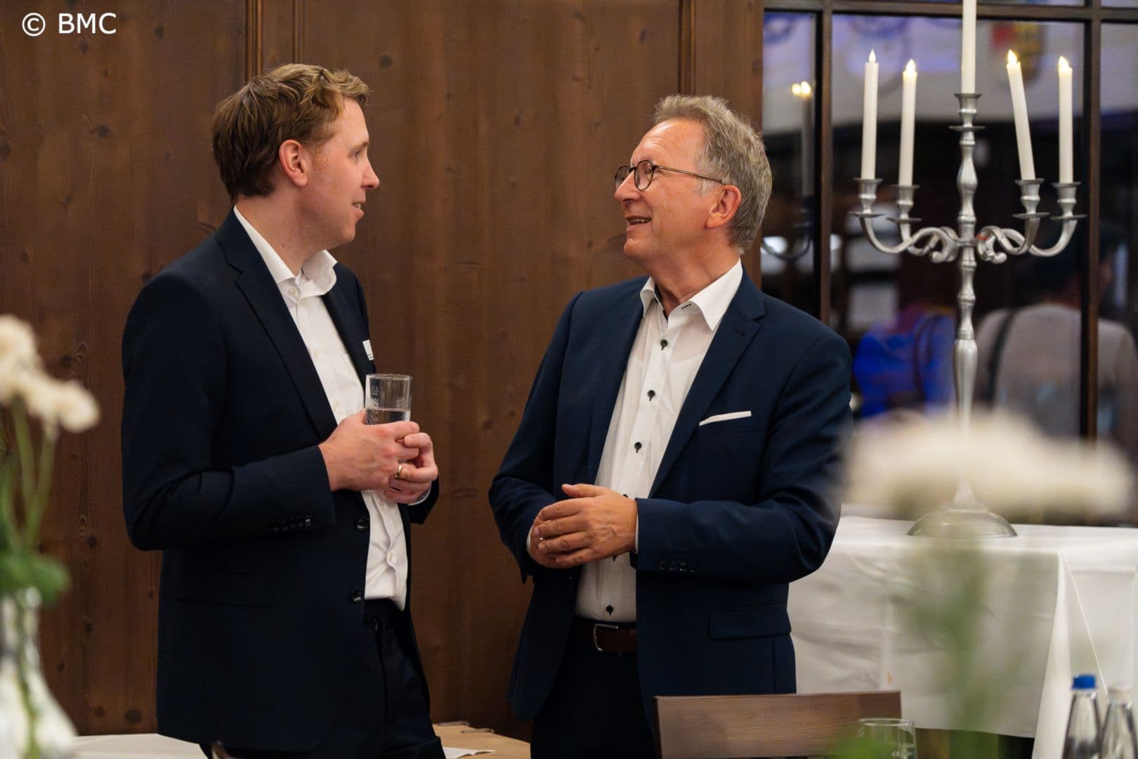 Malte Behmer (BMC) mit Erwin Rüddel MdB (CDU) (r.)