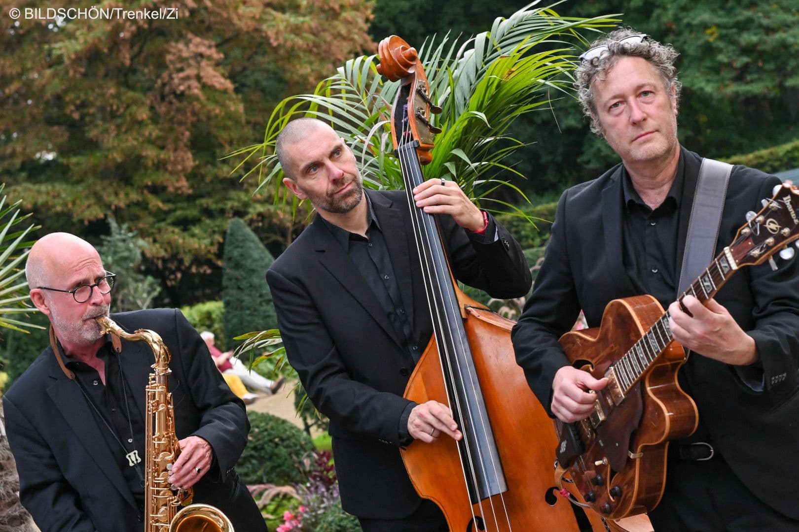 Die Band „Walk on by" bei ihrem Auftritt