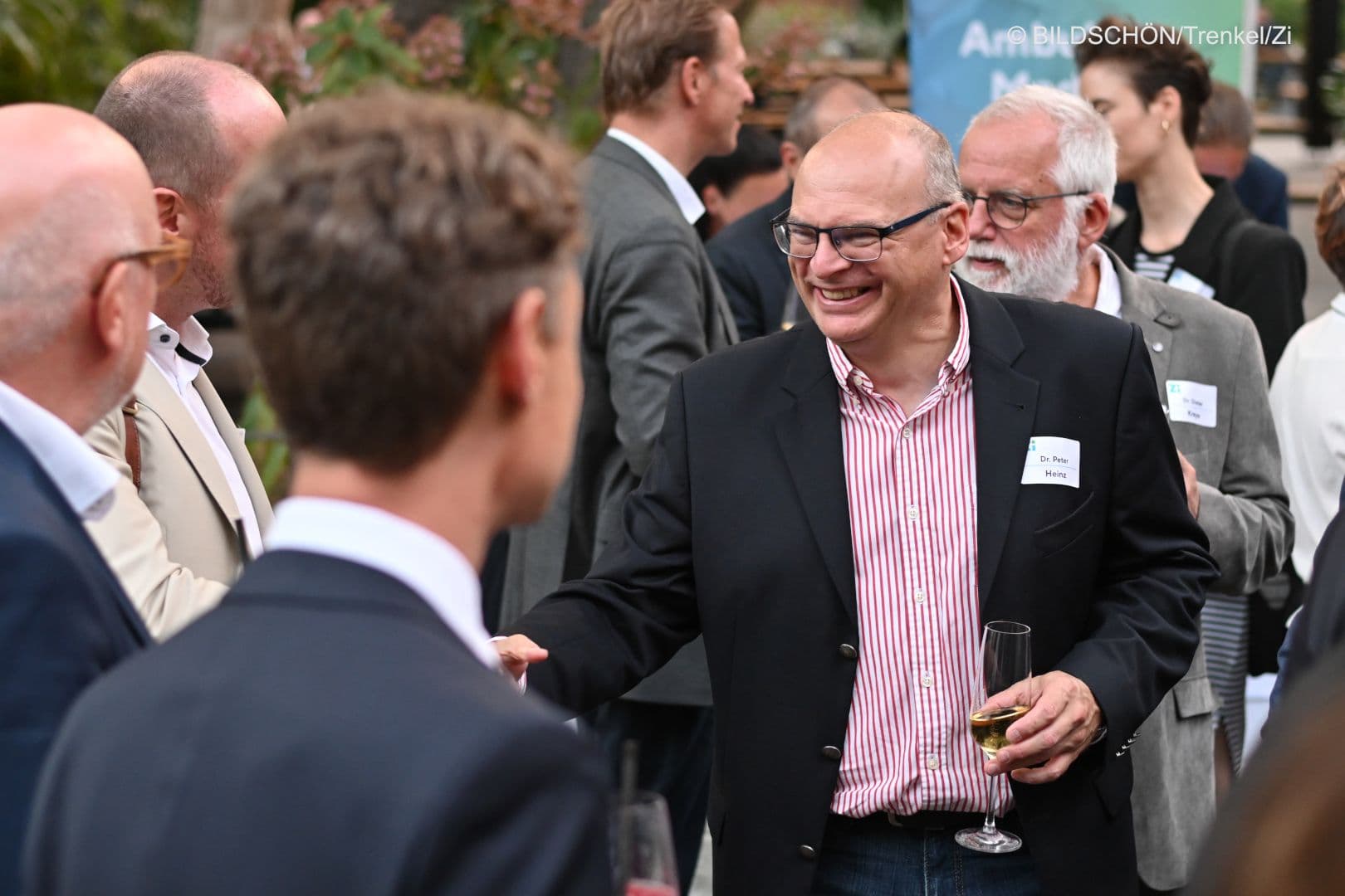 Peter Heinz (KV Bayerns) bei der Begrüßung