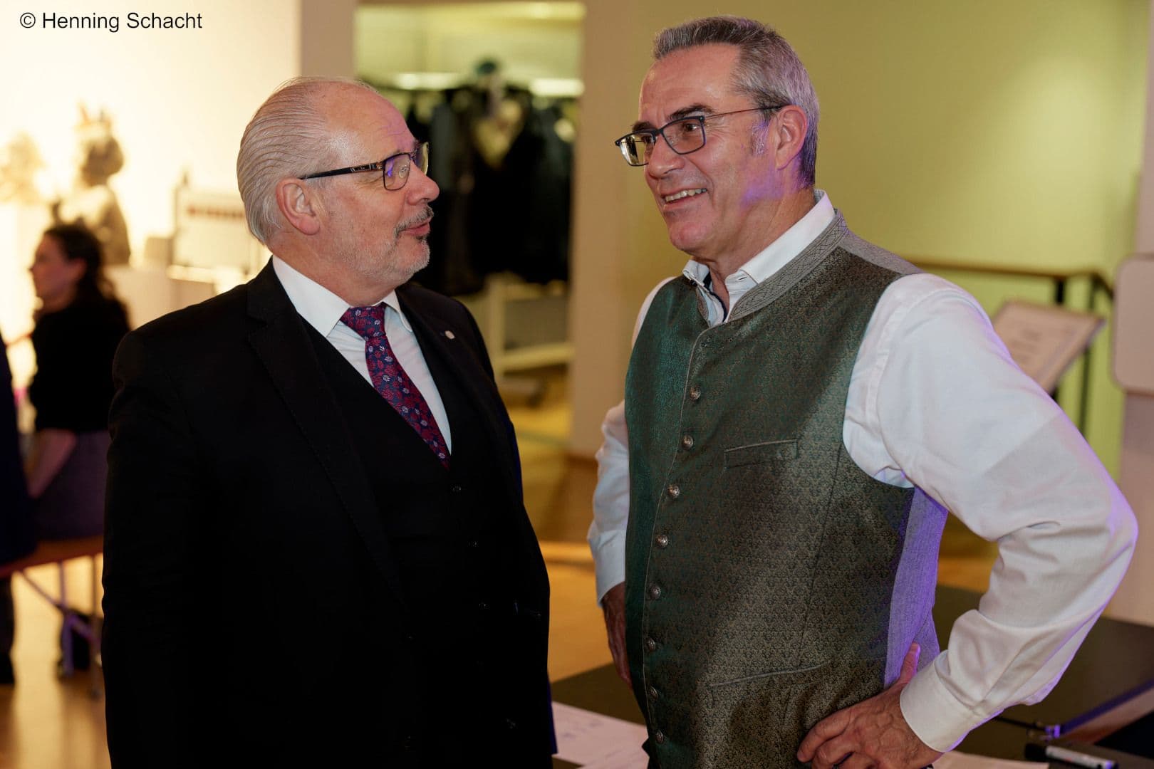 Georg Kippels MdB (CDU) (l.) mit Hans-Joachim Jobelius (Jobelius - Solutions in Health Care)