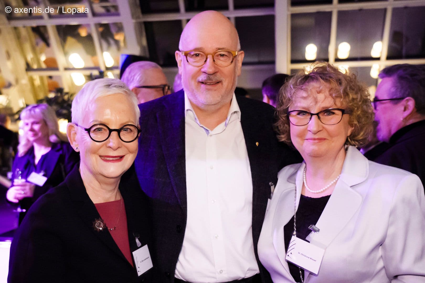 Ellen Lundershausen (Bundesärztekammer), Dirk Heinrich (Virchowbund), Christiane Wessel (KV Berlin) (v.l.n.r.)