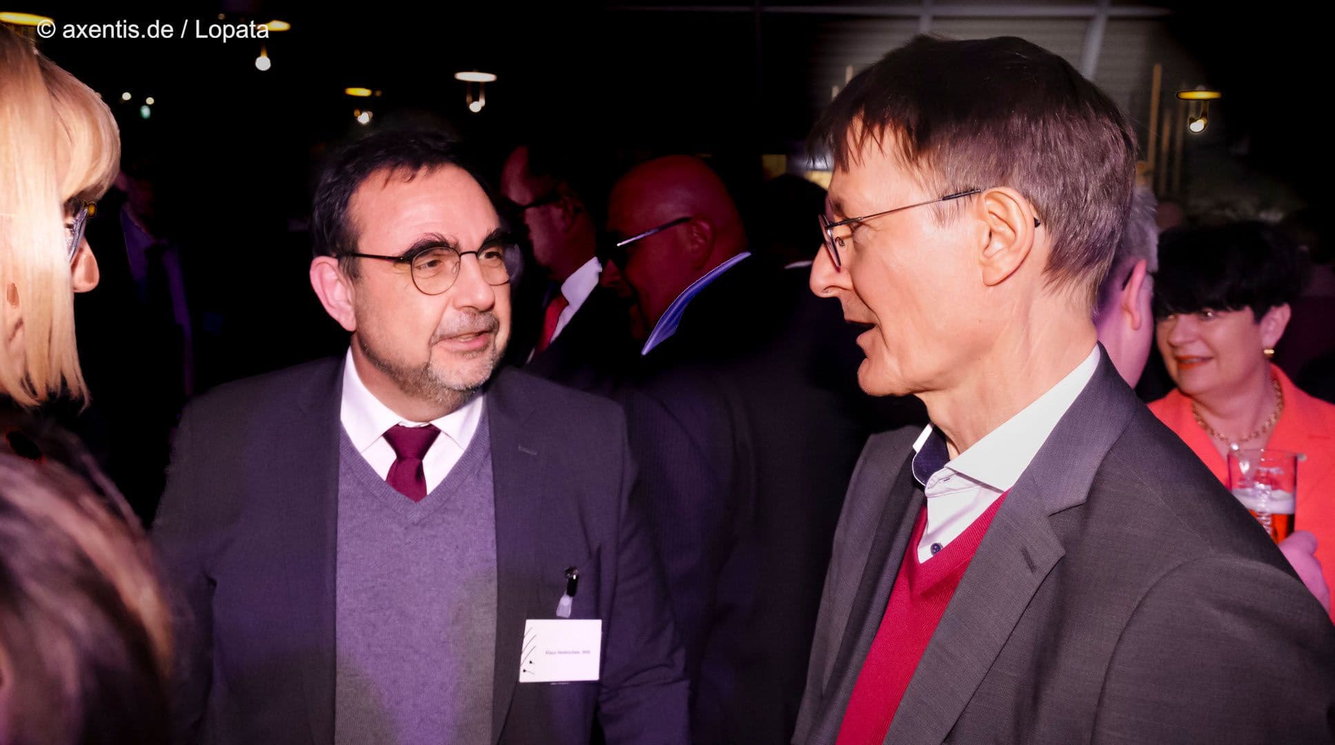 Keine öffentlichen Auseinandersetzungen mehr zwischen Klaus Holetschek MdL (CSU) (l.) und Bundesgesundheitsminister Lauterbach.