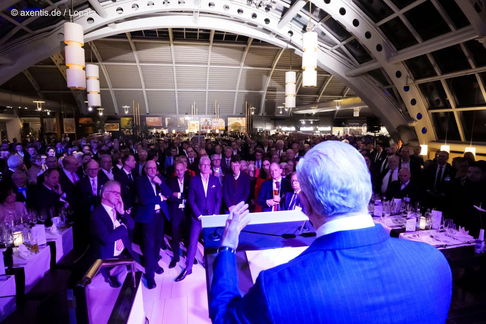 Volles Haus beim Neujahrsempfang der deutschen Ärzteschaft im KaDeWe