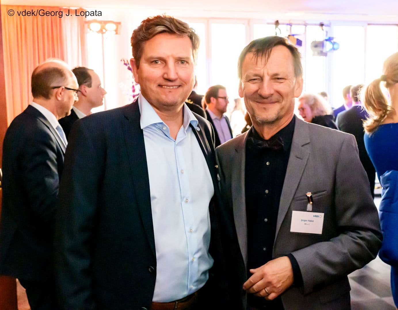 Peter Kaetsch (BIG direkt gesund) (l.) und Jürgen Hohnl (IKK e.V.)