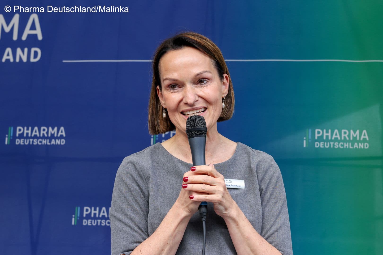 Seit 70 Tagen im Amt ist Hauptgeschäftsführerin Dorothee Brakmann (Pharma Deutschland).