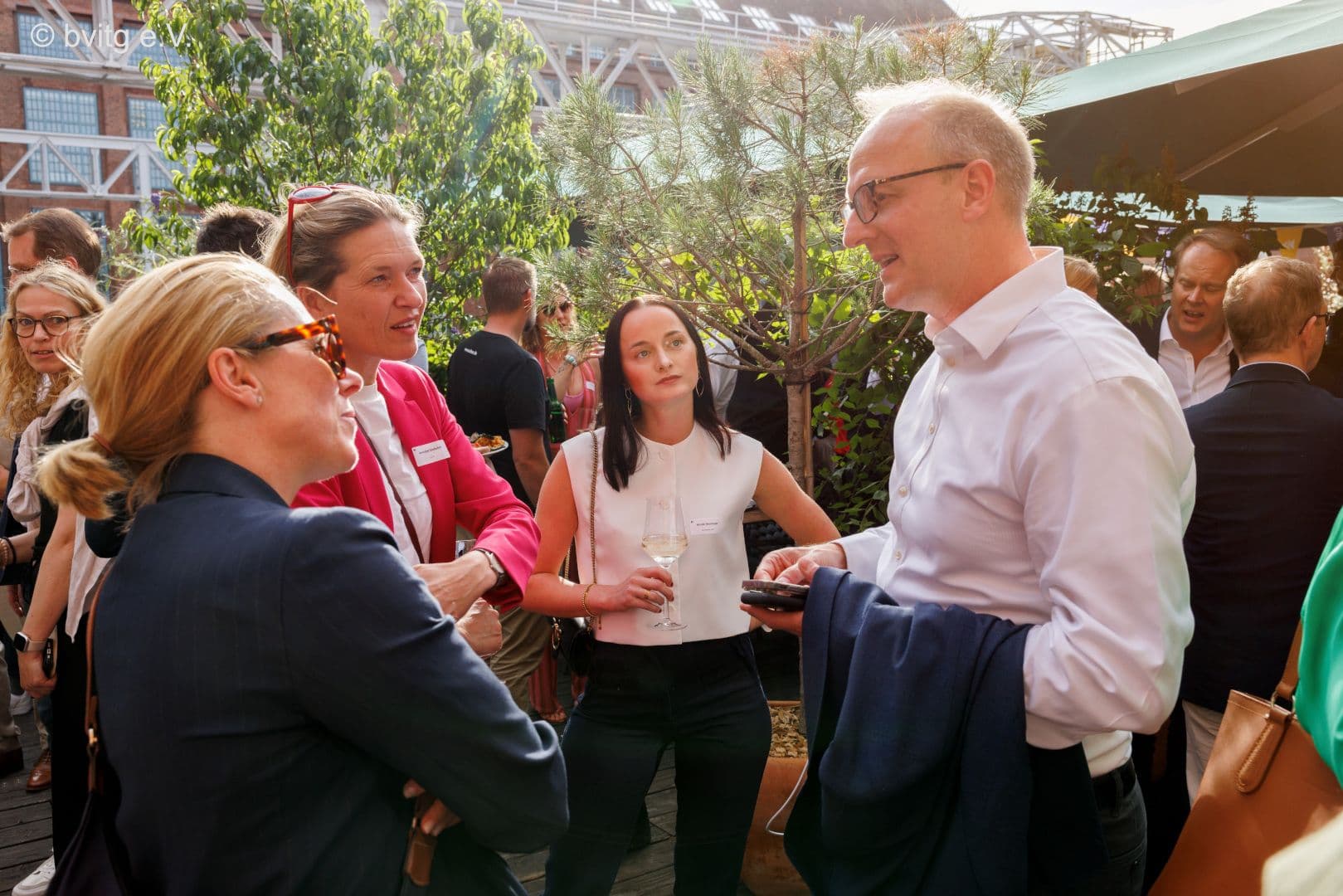 Maike Henningsen, Annabel Seebohm (Cocir), Nicole Neumaier (Kuniverse), Gerrit Schick (Cherry SE) (v.l.n.r.)