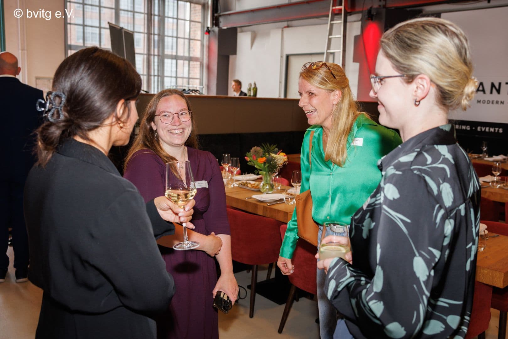 Rania Abbas (Meierhofer), Laura Wamprecht, Birgit Stabenau (Philips), Susanne Koch (bvitg) (v.l.n.r.)