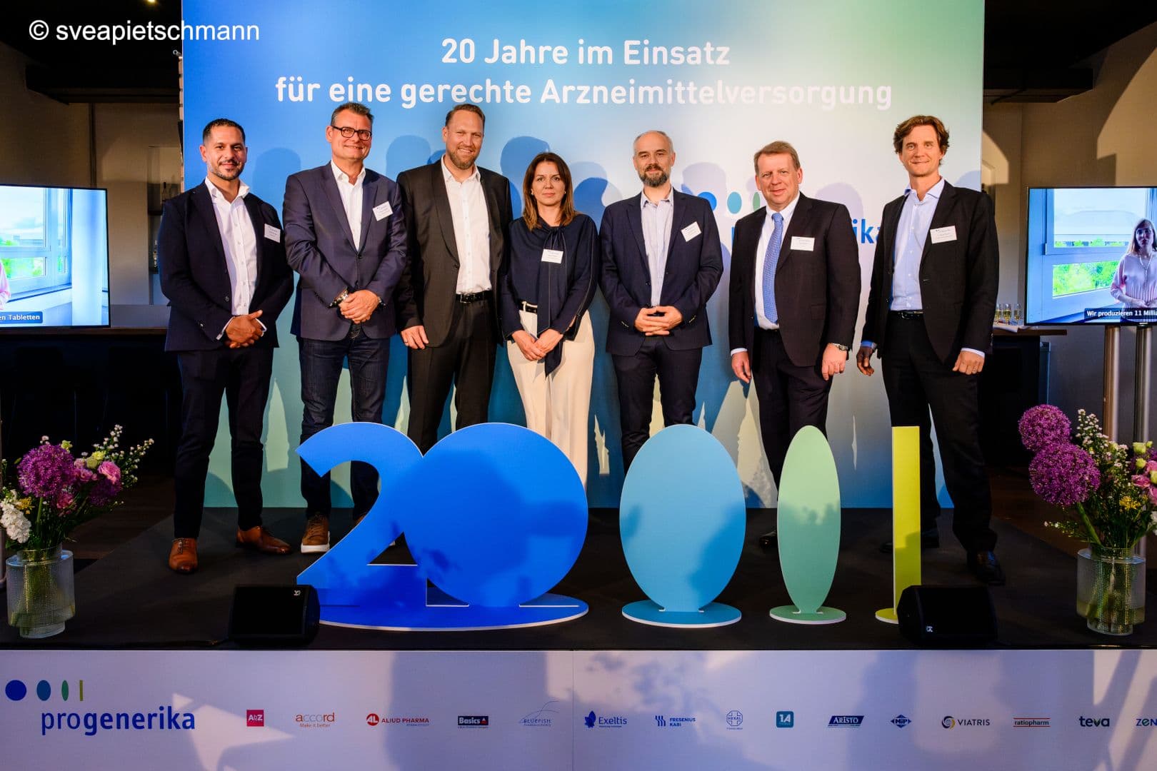 Die sieben Vorstände von Pro Generika