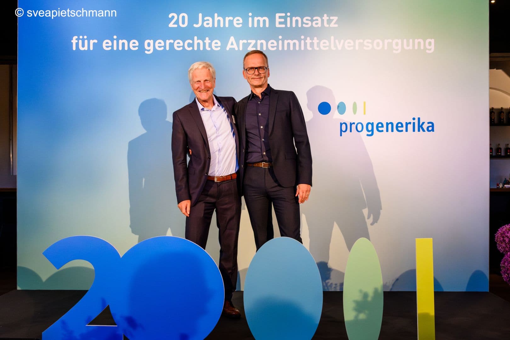 Lange Jahre ein Team: Wolfgang Spaeth (Hexal) (l.) und Bork Bretthauer (Pro Generika)