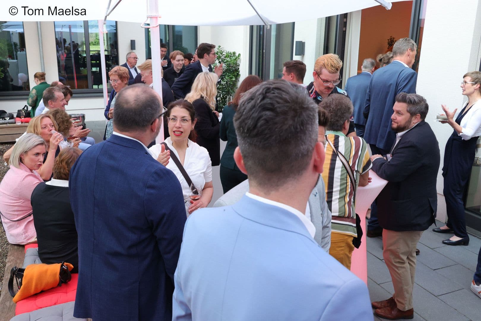 Anregende Gespräche beim Sommerfest des GKV-SV