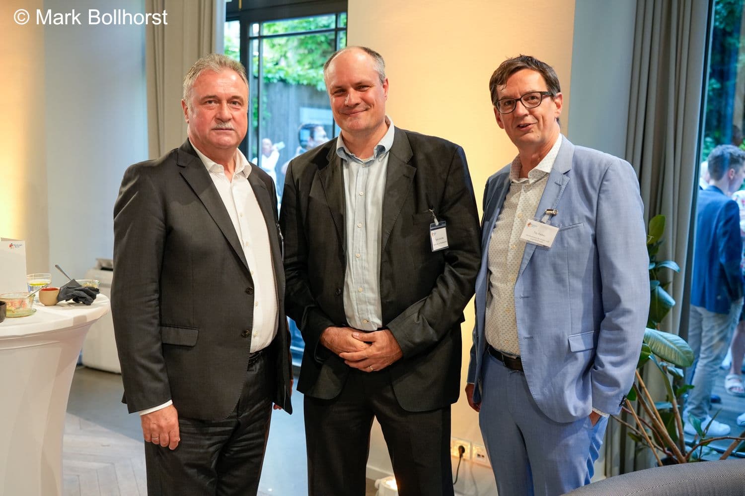 Claus Weselsky (GDL), Tjarko Schröder (Hausärztinnen- und Hausärzteverband), Tilo Radau (BVKJ) (v.l.n.r.)