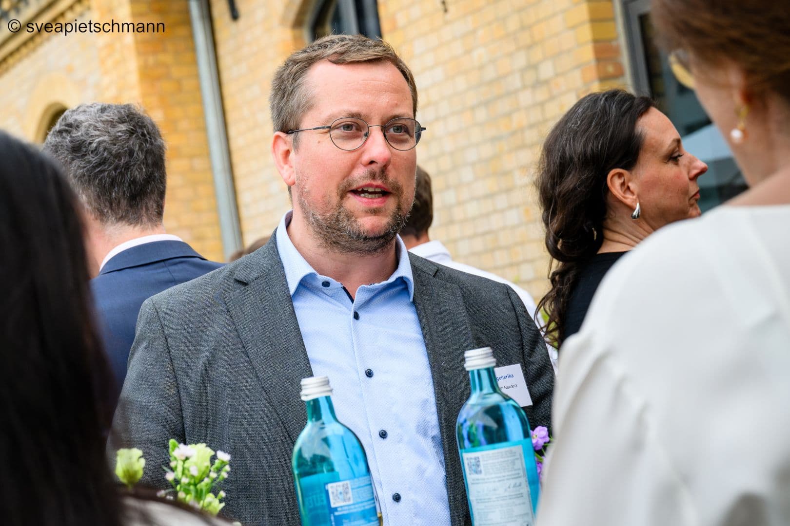 Von Berufs wegen ein Freund der Gesundheitswirtschaft ist Sebastian Nawarra (BMWK).