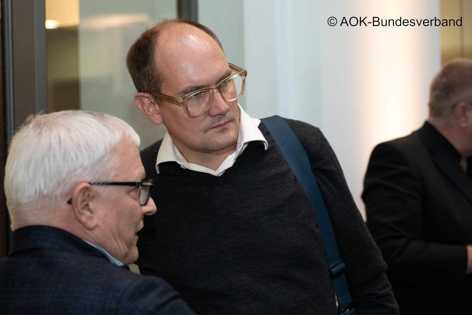 Janosch Dahmen MdB (Grüne) (r.) mit Burkhard Ruppert (KV Berlin)