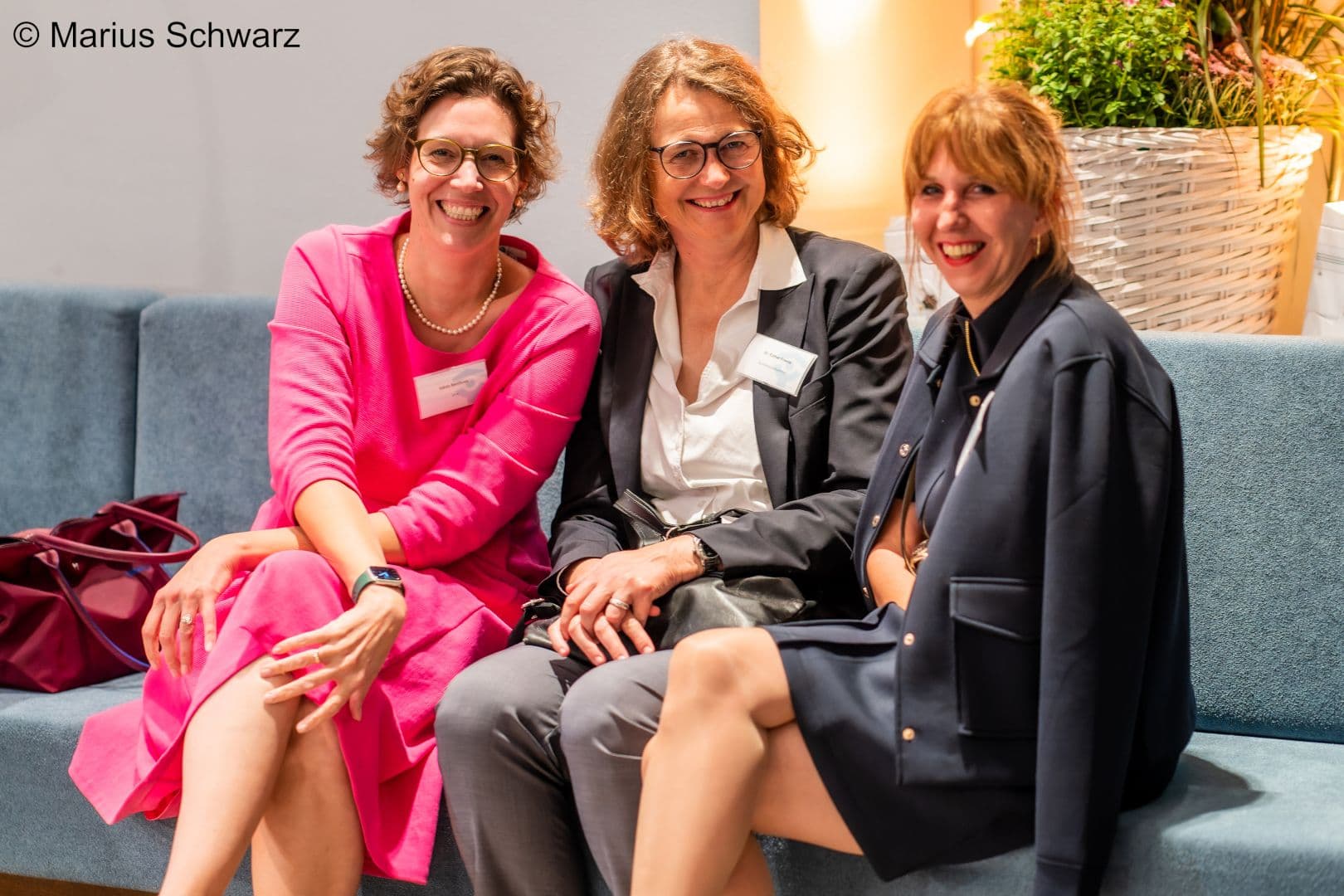 Damen-Trio: Inken Benthien (GSK), Esther Fresse (BÄK), Oda Hagemeier (eurocom) (v.l.n.r.)