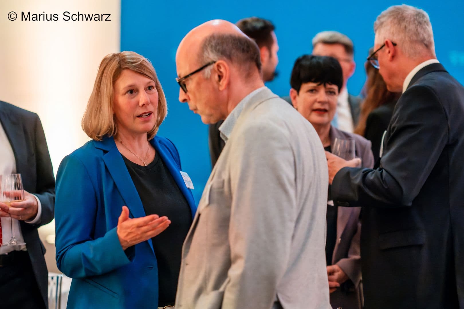 Frauke Friegl (PKV-Verband) mit Johannes Nießen (BIPAM im Aufbau)