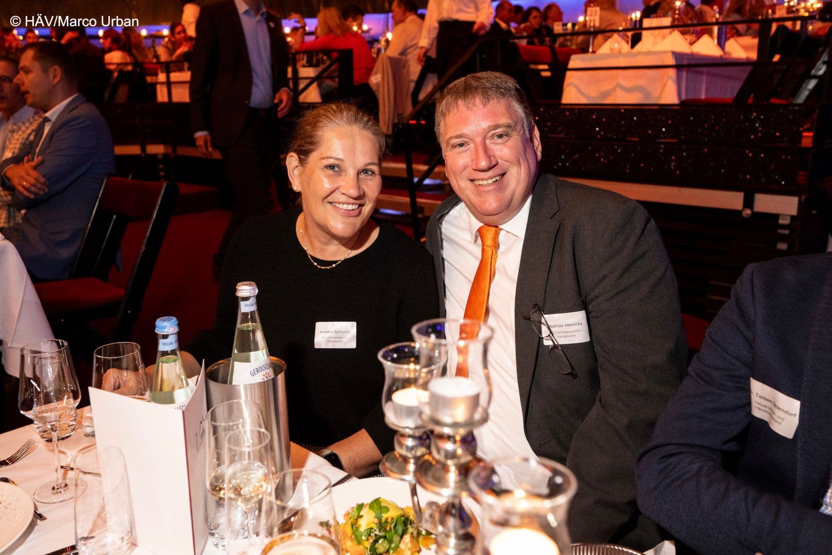 Ariadne Sartorius mit Mathias Heinicke (beide bvvp)