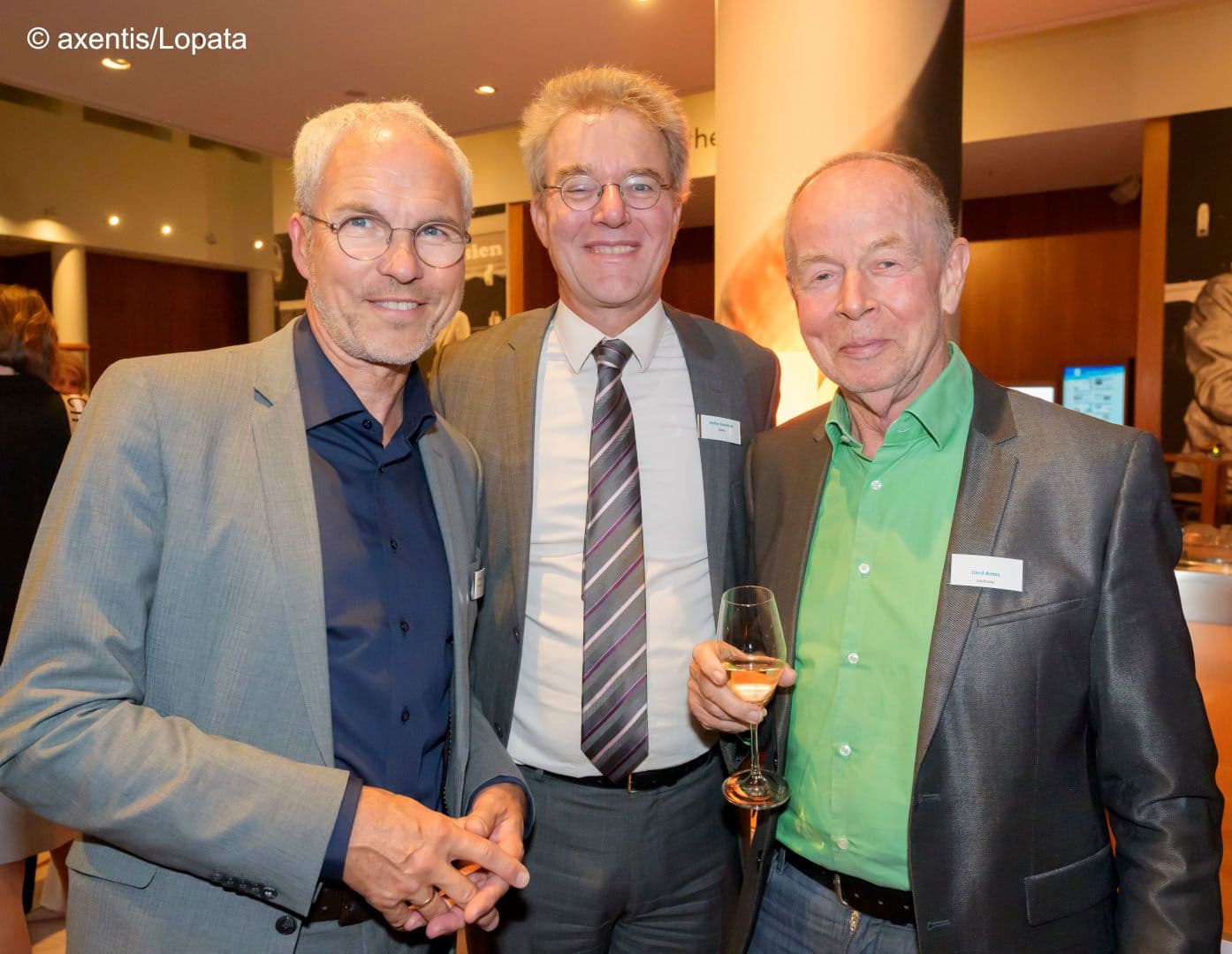 Stefan Gronemeyer (MD Bund), Stefan Sauerland (IQWiG), Gerd Antes (Cochrane) (v.l.n.r.)