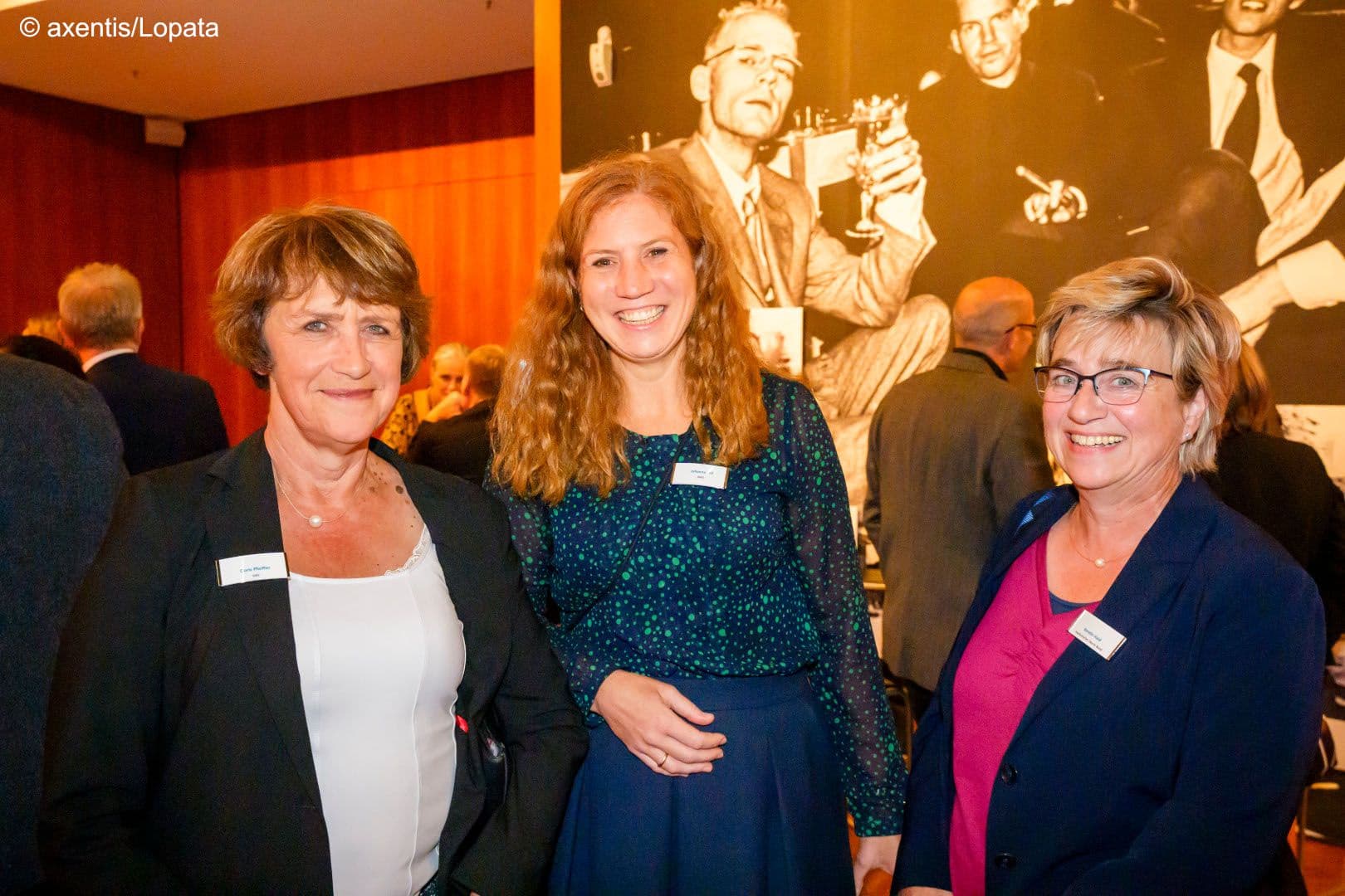 Doris Peiffer (GKV-SV), Johanna Sell (BMG), Kerstin Haid (MD Bund) (v.l.n.r.)