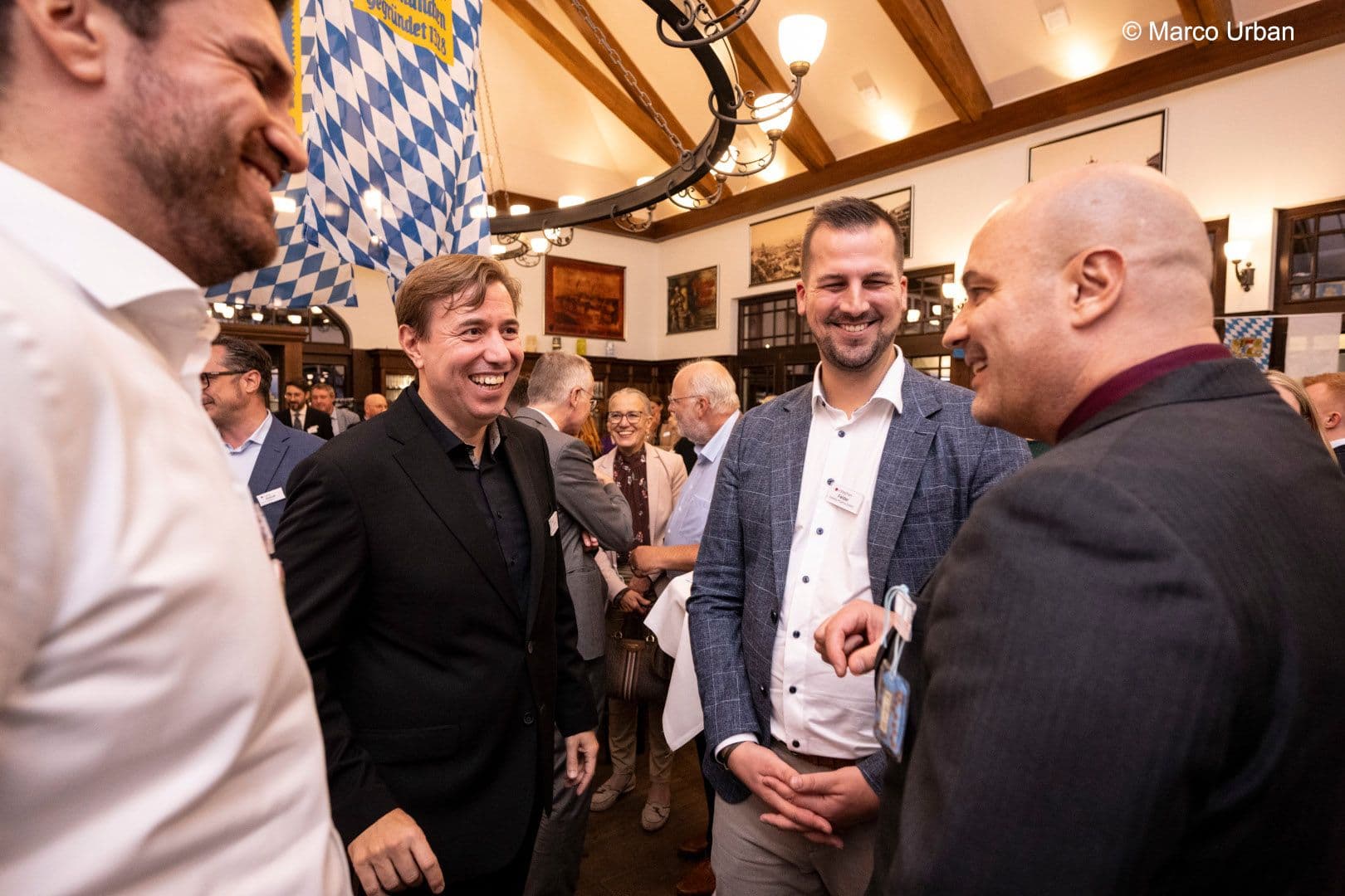 Markus Bulgrin,  Galin Michailov, Stephan Felder, Markus Weber (alle Astellas) (v.l.n.r.)