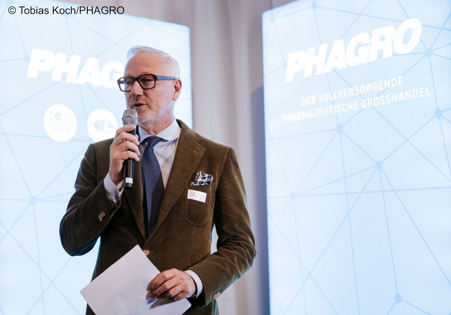 Marcus Freitag, Vorstandsvorsitzender von PHAGRO, setzt auf Austausch in der Arzneimittelversorgung.
