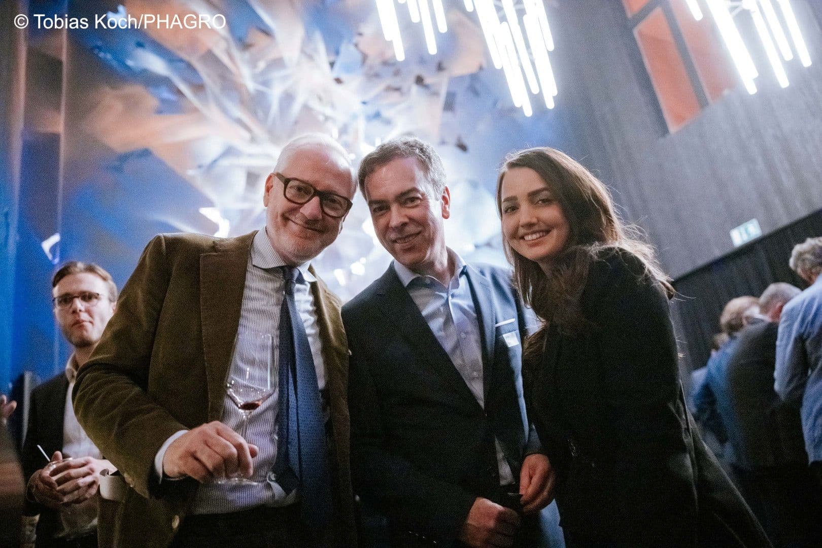 Marcus Freitag, Michael Dammann und Tabea J. Krause (alle PHAGRO) (v.l.n.r.)