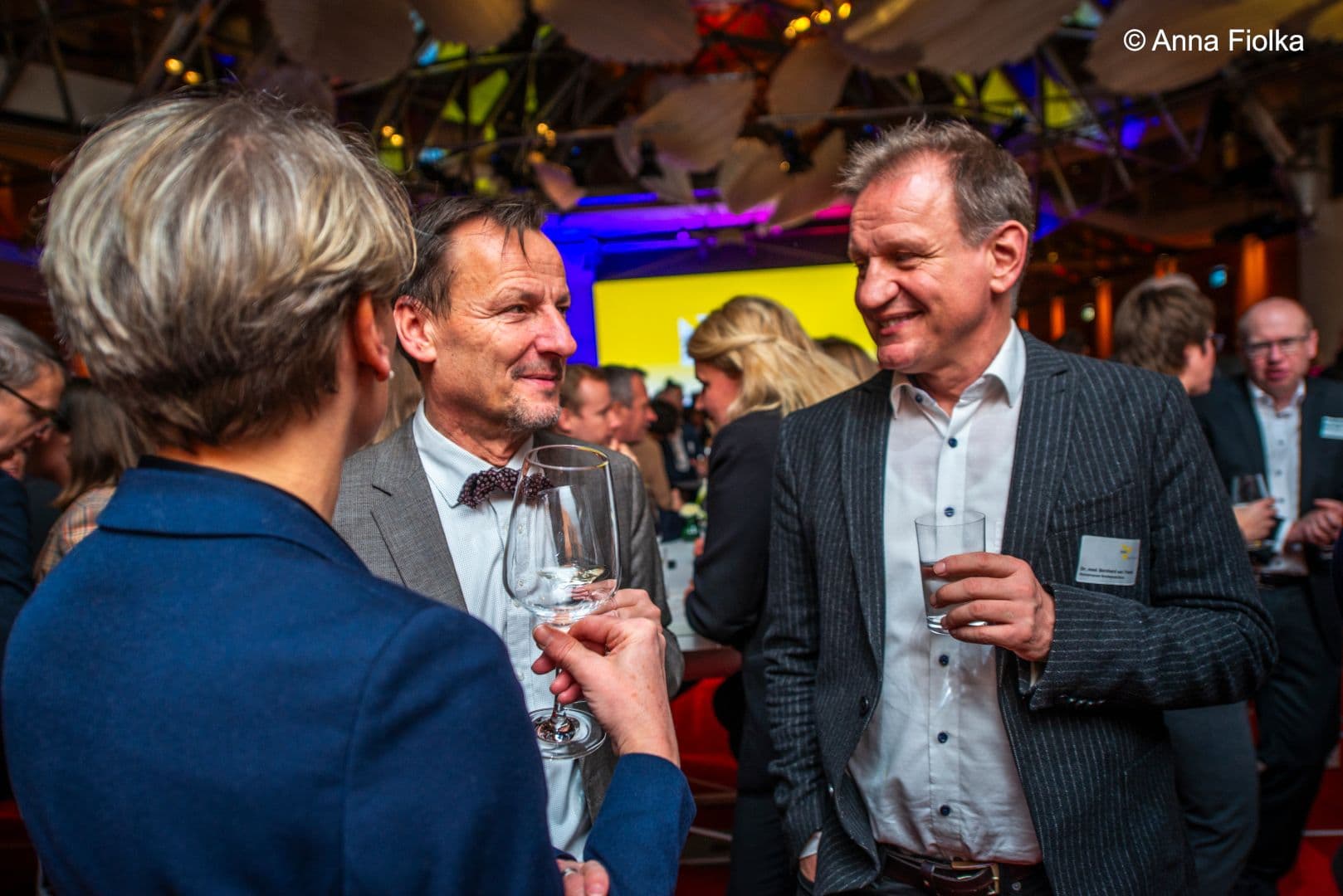 Jürgen Hohnl (IKK e.V.) (l.) und Bernhard van Treeck (G-BA)